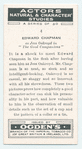 Edward Chapman.