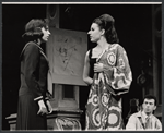 Liza Minnelli and Stephanie Hill in the stage production Flora, the Red Menace