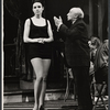 Stephanie Hill and Joe E. Marks in the stage production Flora, the Red Menace