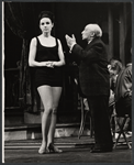 Stephanie Hill and Joe E. Marks in the stage production Flora, the Red Menace