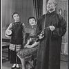 Cely Carrillo [left], Keye Luke [right] and unidentified in the stage production Flower Drum Song
