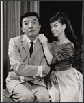 Jack Soo and Anita Ellis in the stage production Flower Drum Song