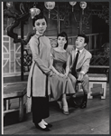 Cely Carrillo, Anita Ellis and Jack Soo in the stage production Flower Drum Song