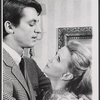 Marco St. John and Julie Harris in the stage production Forty Carats