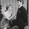 Julie Harris and Murray Hamilton in the stage production Forty Carats