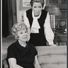 Glenda Farrell and Julie Harris in the stage production Forty Carats