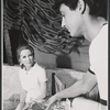 Julie Harris and Marco St. John in the stage production Forty Carats