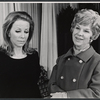 Julie Harris and Glenda Farrell in the stage production Forty Carats