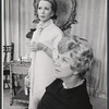 Julie Harris and Glenda Farrell in the stage production Forty Carats