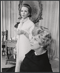 Julie Harris and Glenda Farrell in the stage production Forty Carats