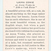 Laura Cowie.