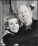 Joan Rivers and Paul Ford in the stage production Fun City
