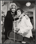 Joan Rivers and Gabriel Dell in the stage production Fun City