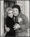 Joan Rivers and Gabriel Dell in the stage production Fun City