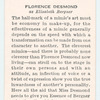 Florence Desmond.