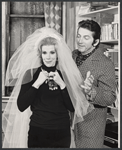 Joan Rivers and Gabriel Dell in the stage production Fun City