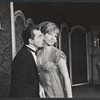 Johnny Desmond and Barbra Streisand in the stage production Funny Girl