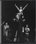 Mimi Hines [top] in the stage production Funny Girl