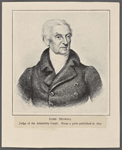 Lord Stowell. Judge of the admiralty court. From a print published in 1827