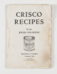 Crisco recipes for the Jewish housewife