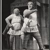 David Burns and Zero Mostel in the 1962 stage production of A Funny Thing Happened on the Way to the Forum