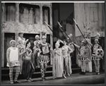 Jerry Lester and unidentified others in the 1964 national touring stage production A Funny Thing Happened on the Way to the Forum