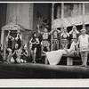 Jerry Lester and unidentified in the 1964 national touring stage production A Funny Thing Happened on the Way to the Forum