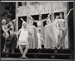 Jerry Lester [foreground] and unidentified others in the 1964 national tour of A Funny Thing Happened on the Way to the Forum