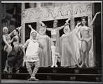 Jerry Lester [foreground] and unidentified others in the 1964 national touring stage production A Funny Thing Happened on the Way to the Forum