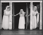 Arnold Stang [center] and unidentified others in the 1964 national touring stage production A Funny Thing Happened on the Way to the Forum