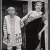 Arnold Stang and unidentified in the 1964 national tour of A Funny Thing Happened on the Way to the Forum