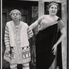 Arnold Stang and unidentified in the 1964 national touring stage production A Funny Thing Happened on the Way to the Forum