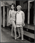 Jerry Lester and unidentified in the 1964 national touring stage production A Funny Thing Happened on the Way to the Forum