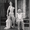 Jerry Lester and unidentified in the 1964 national touring stage production A Funny Thing Happened on the Way to the Forum