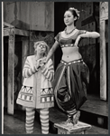 Arnold Stang and unidentified in the 1964 national touring stage production A Funny Thing Happened on the Way to the Forum