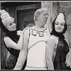 Paul Hartman and unidentified in the 1964 national touring stage production A Funny Thing Happened on the Way to the Forum