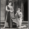 Lizabeth Pritchett and Larry Blyden in the 1972 Broadway revival of A Funny Thing Happened on the Way to the Forum