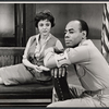 Dolores Sutton and Roscoe Lee Browne in the stage production General Seeger