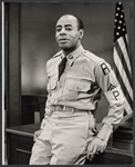 Roscoe Lee Browne in the stage production General Seeger
