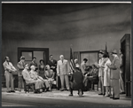 Roscoe Lee Browne, Lonny Chapman, John Leslie, Dolores Sutton, Ann Harding, William Bendix and ensemble in the stage production General Seeger