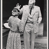 Ann Harding and George C. Scott in the stage production General Seeger