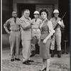 Roscoe Lee Browne, William Bendix, Dolores Sutton and unidentified others in the stage production General Seeger