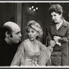 Michael Lombard, Betsy von Furstenberg, and Maureen Stapleton in the stage production The Gingerbread Lady