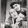 Michael Lombard and Maureen Stapleton in the stage production The Gingerbread Lady