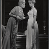 Irene Browne and Florence Henderson in the stage production The Girl Who Came to Supper