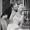Jose Ferrer and Florence Henderson in the stage production The Girl Who Came to Supper