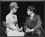 Florence Henderson and Sean Scully in the stage production The Girl Who Came to Supper