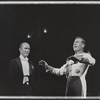 Roderick Cook and Jose Ferrer in the stage production The Girl Who Came to Supper