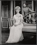 Florence Henderson and Jose Ferrer in the stage production The Girl Who Came to Supper