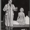 Sam Levene and Diane Cilento in the stage production The Good Soup